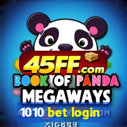 1010 bet login
